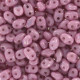 Matubo MiniDuo Perlen 4x2.5mm Luster - metallic pink